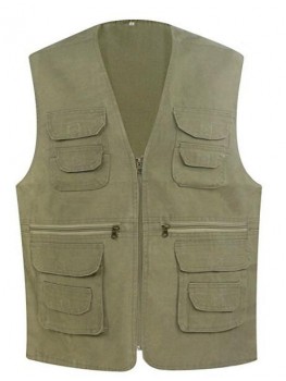 APTRO Men's Outdoor Multifunction Multi-pocket Fishing Vest